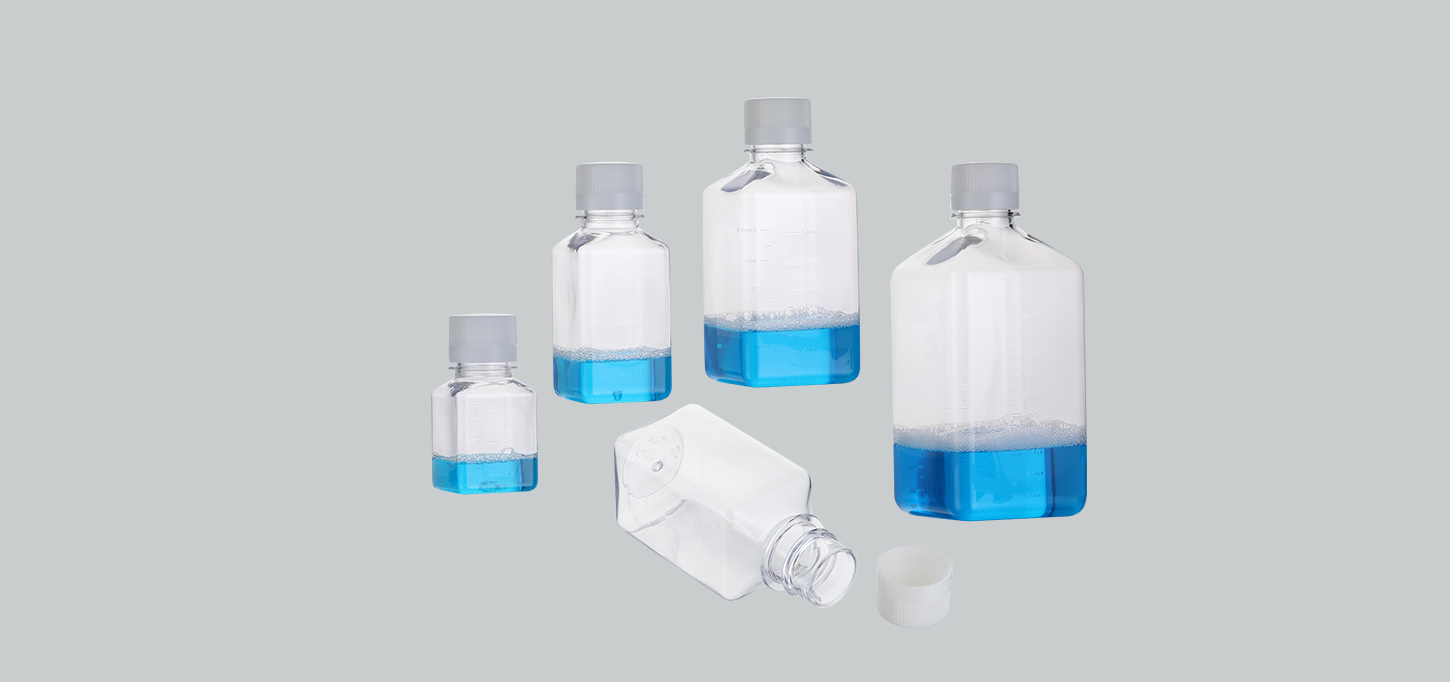 Square Media Bottle